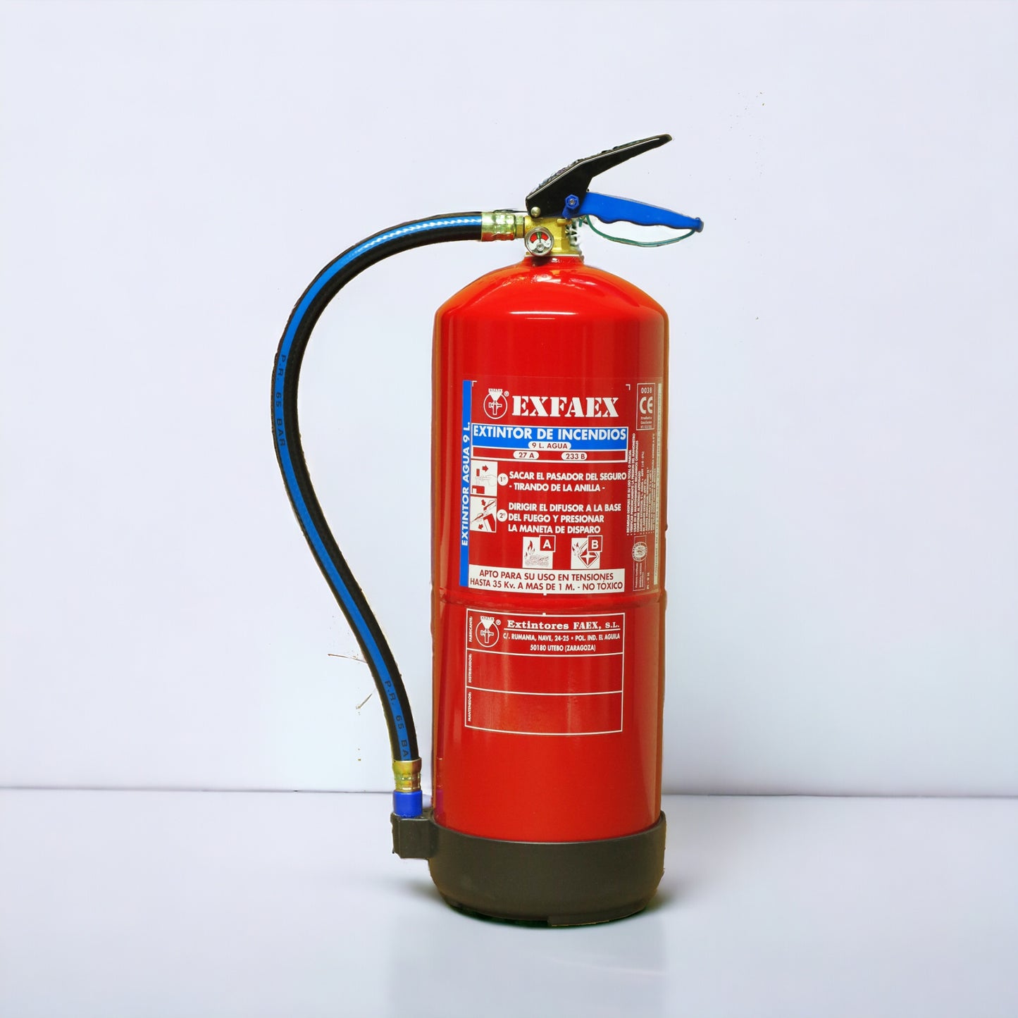 EXTINTOR 9LT ÁGUA + ADITIVO