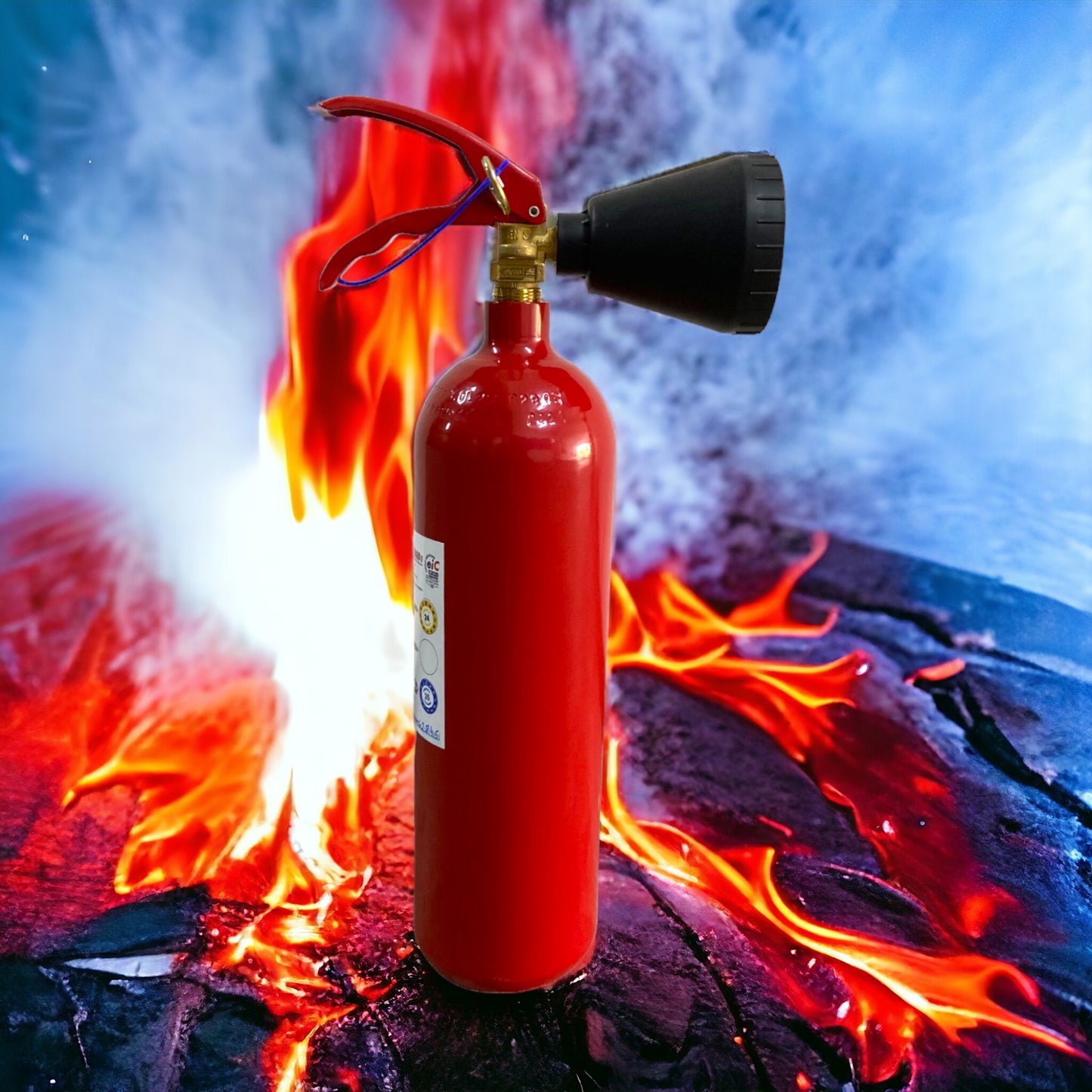 EXTINTOR 2KG CO2 DIÓXIDO CARBONO