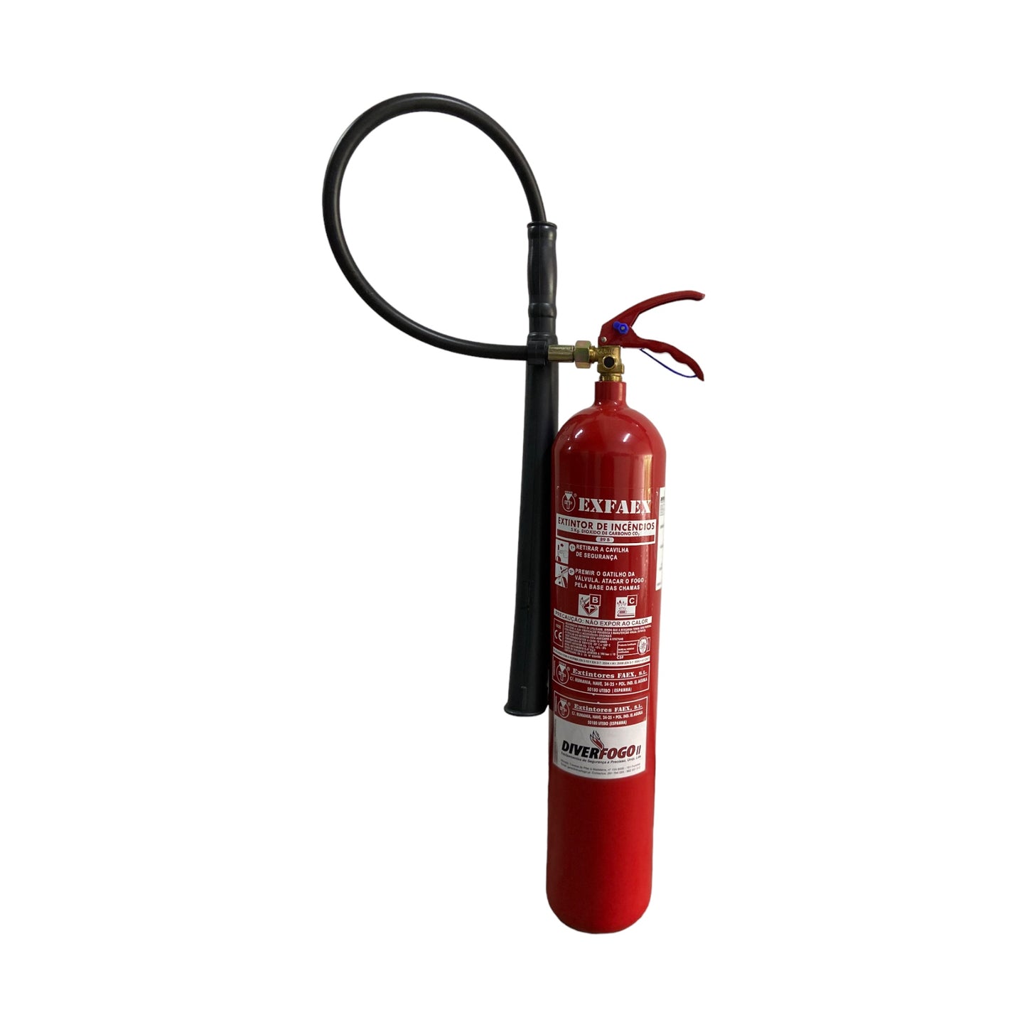 EXTINTOR 5KG CO2 DIÓXIDO CARBONO