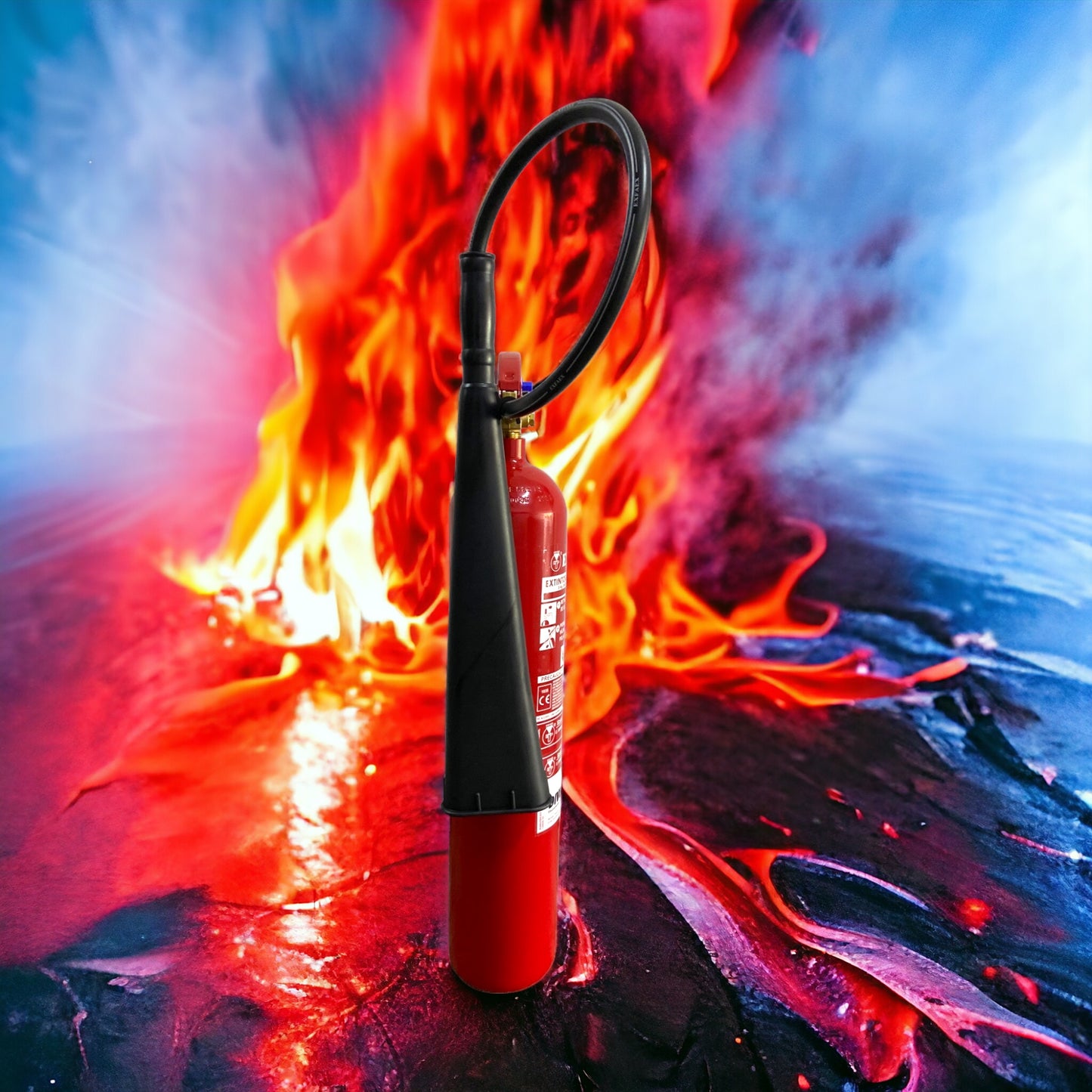 EXTINTOR 5KG CO2 DIÓXIDO CARBONO